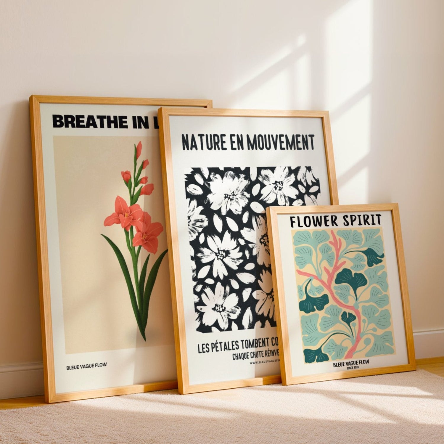 Floral Spirit - Bleue Vague Flow