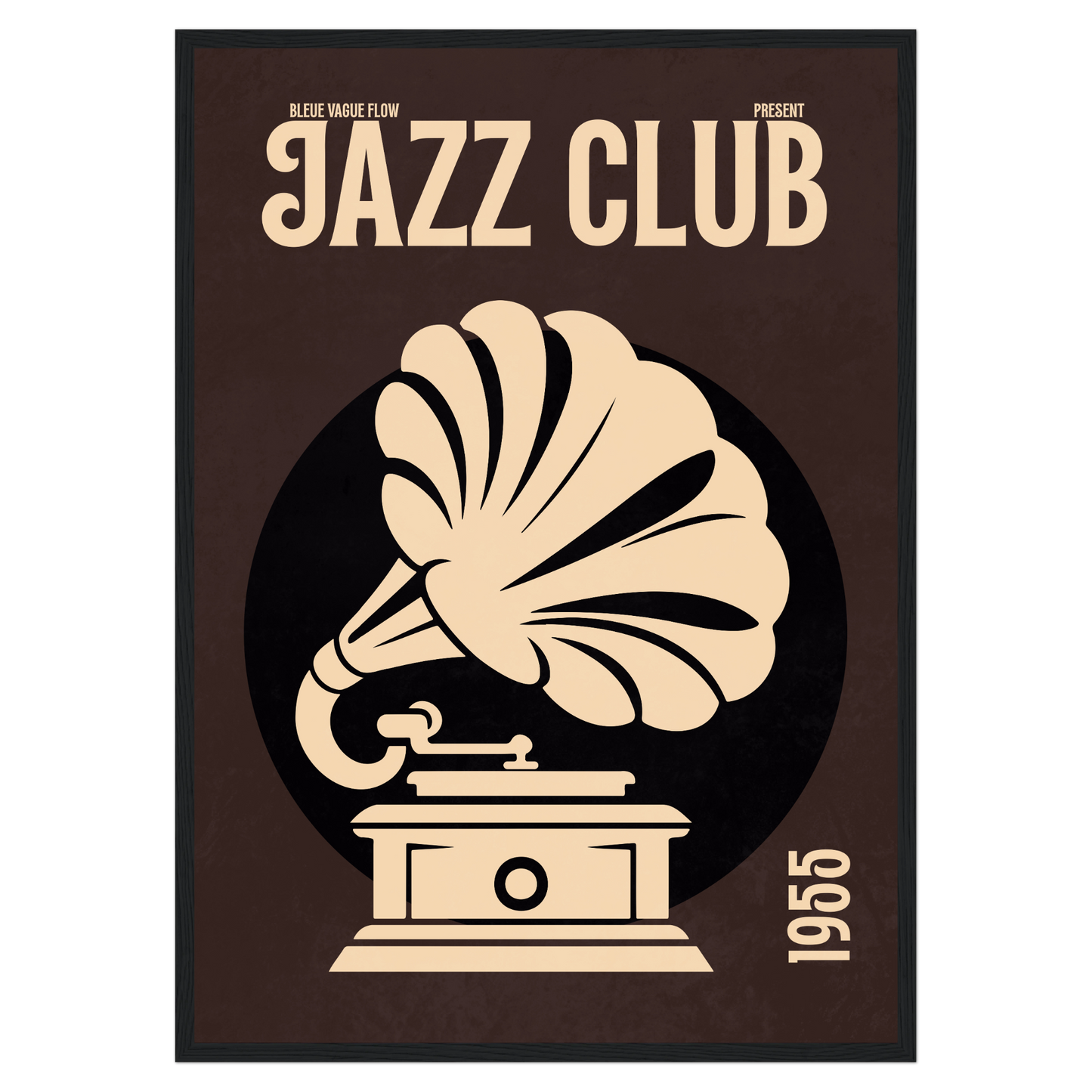 Jazz Club 55 - Gramophone Bleue Vague Flow