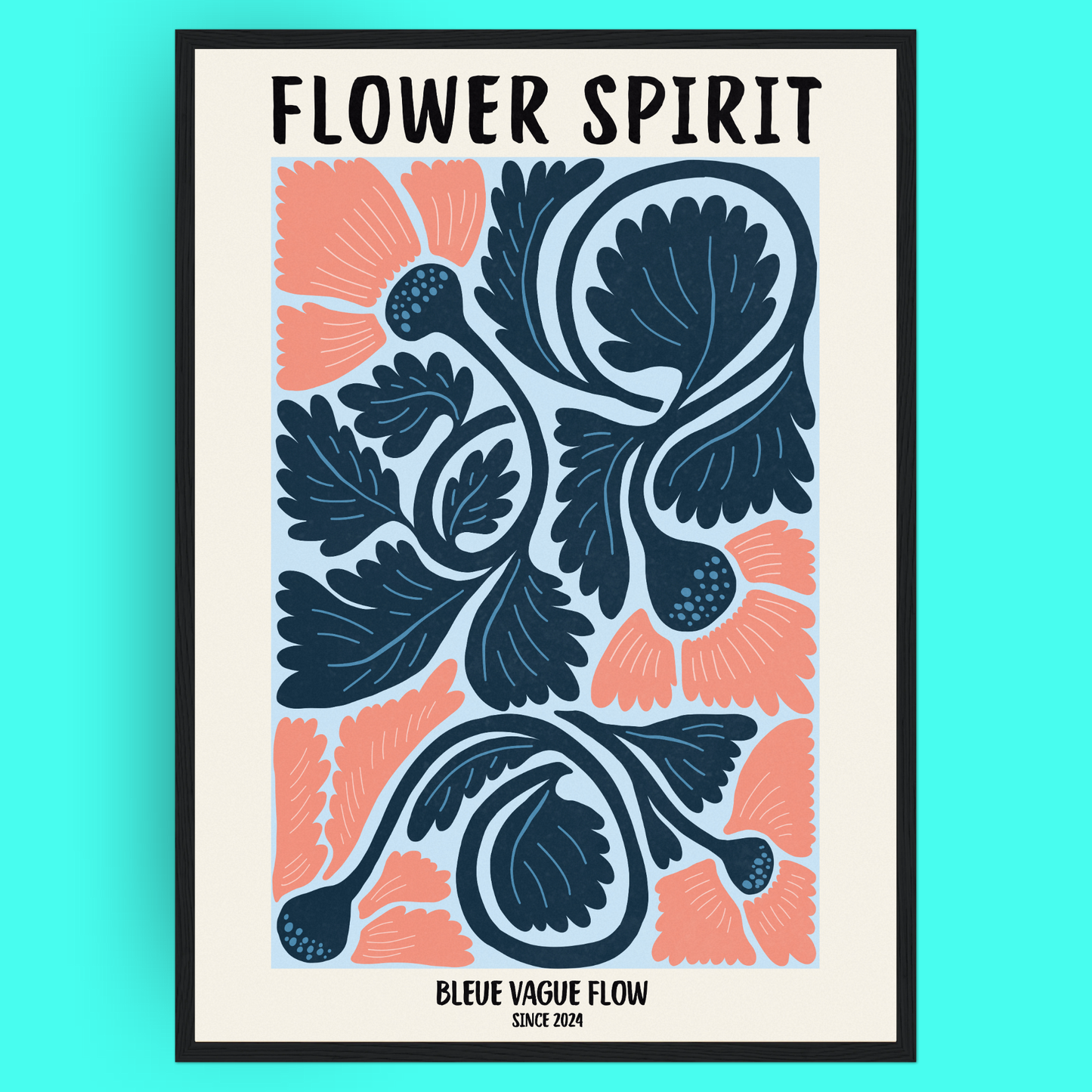 Flower Spirit - Repos solaire Bleue Vague Flow