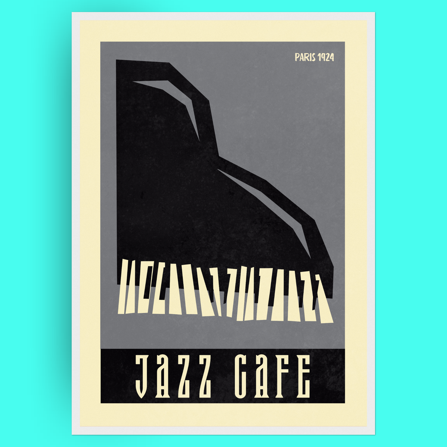 Jazz Cafe - Piano Bleue Vague Flow