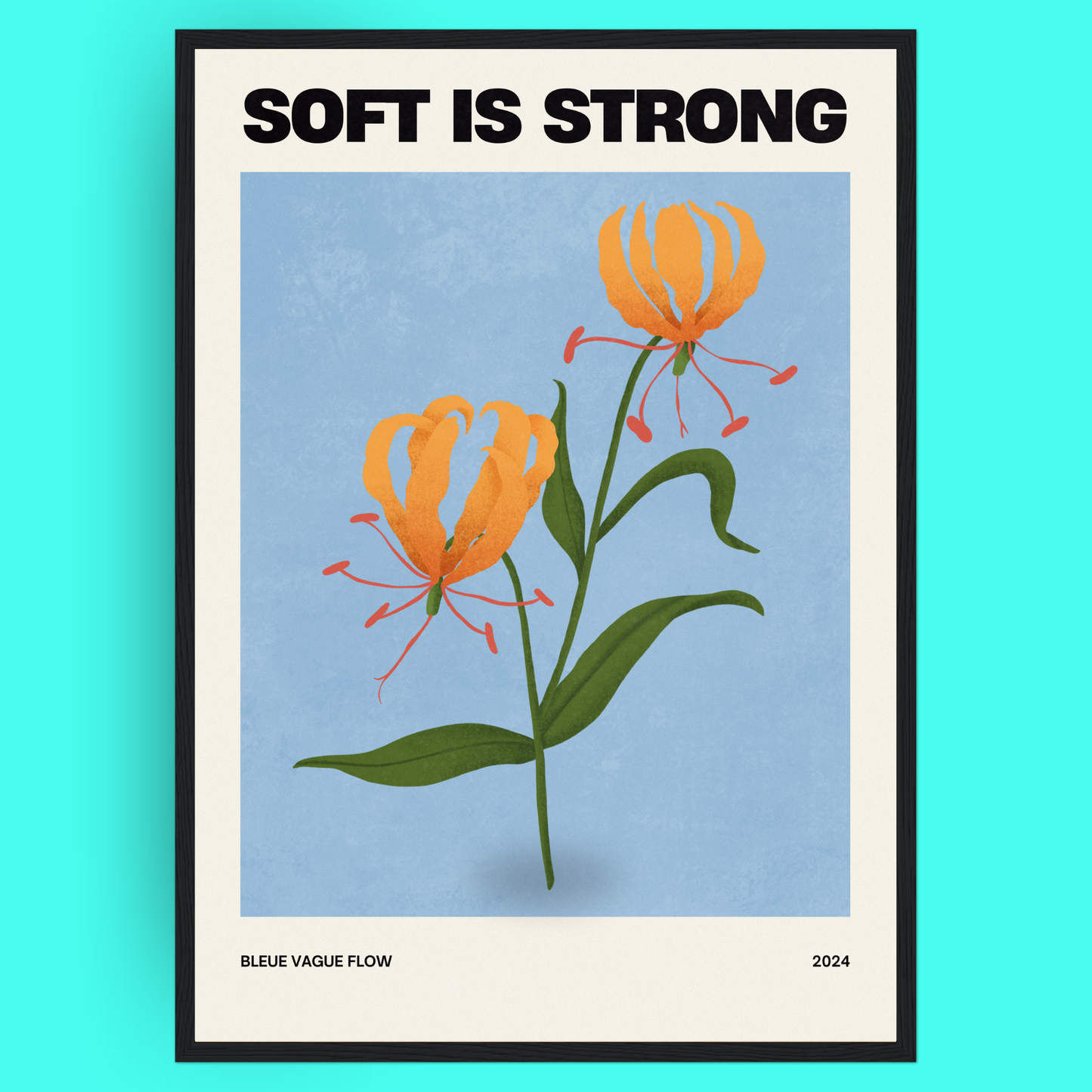 Floral Spirit - Soft Is Strong Bleue Vague Flow