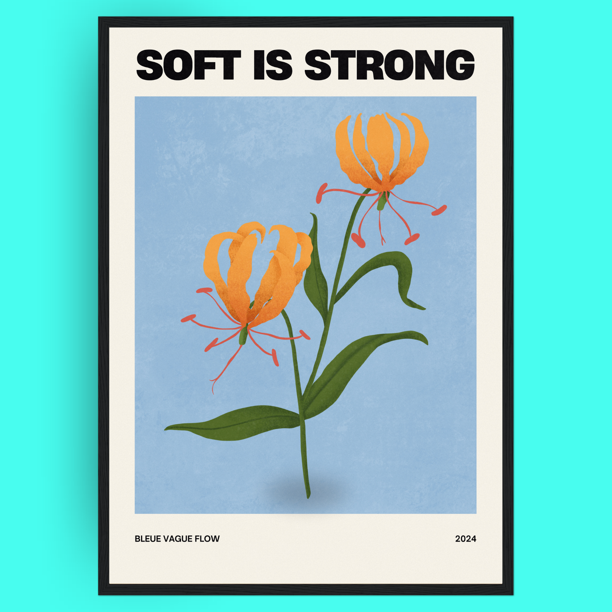 Floral Spirit - Soft Is Strong Bleue Vague Flow