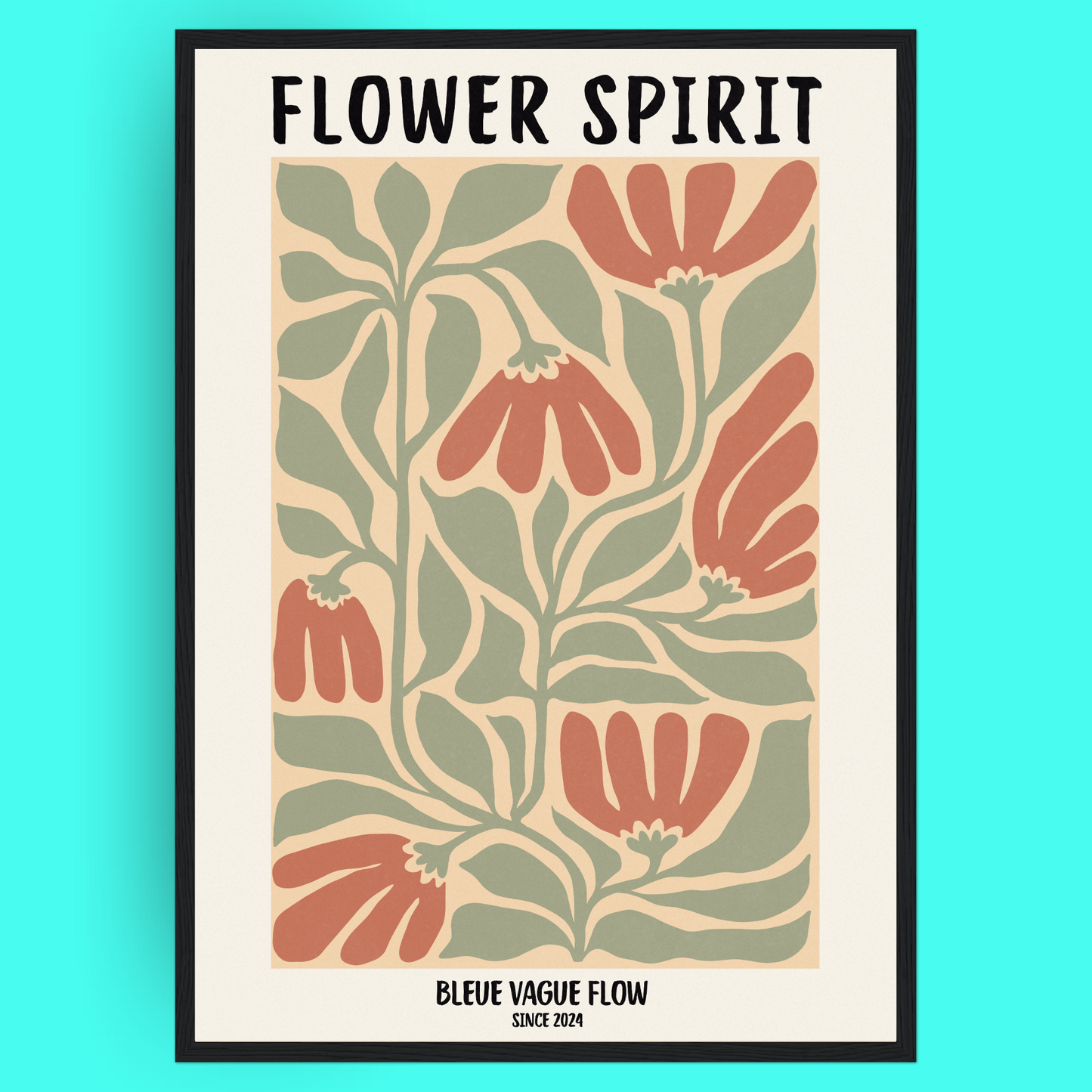Flower Spirit - Brise d’aube Bleue Vague Flow