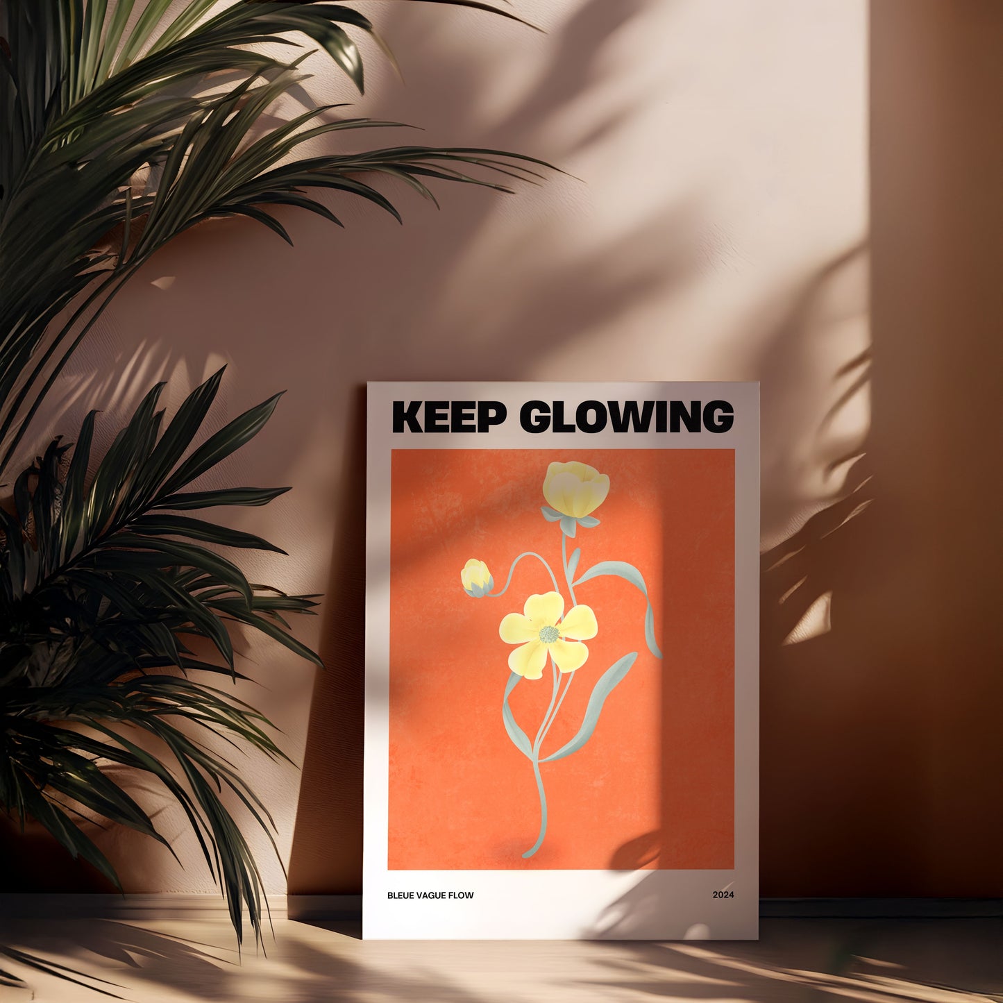 Floral Spirit - Keep Glowing Bleue Vague Flow