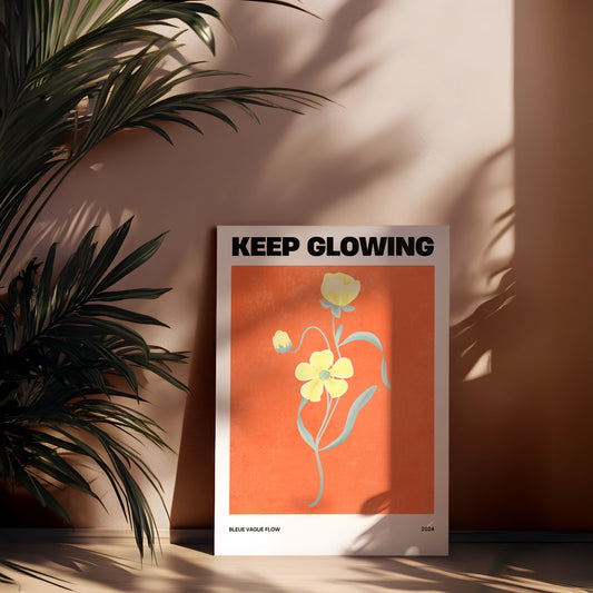 Floral Spirit - Keep Glowing Bleue Vague Flow