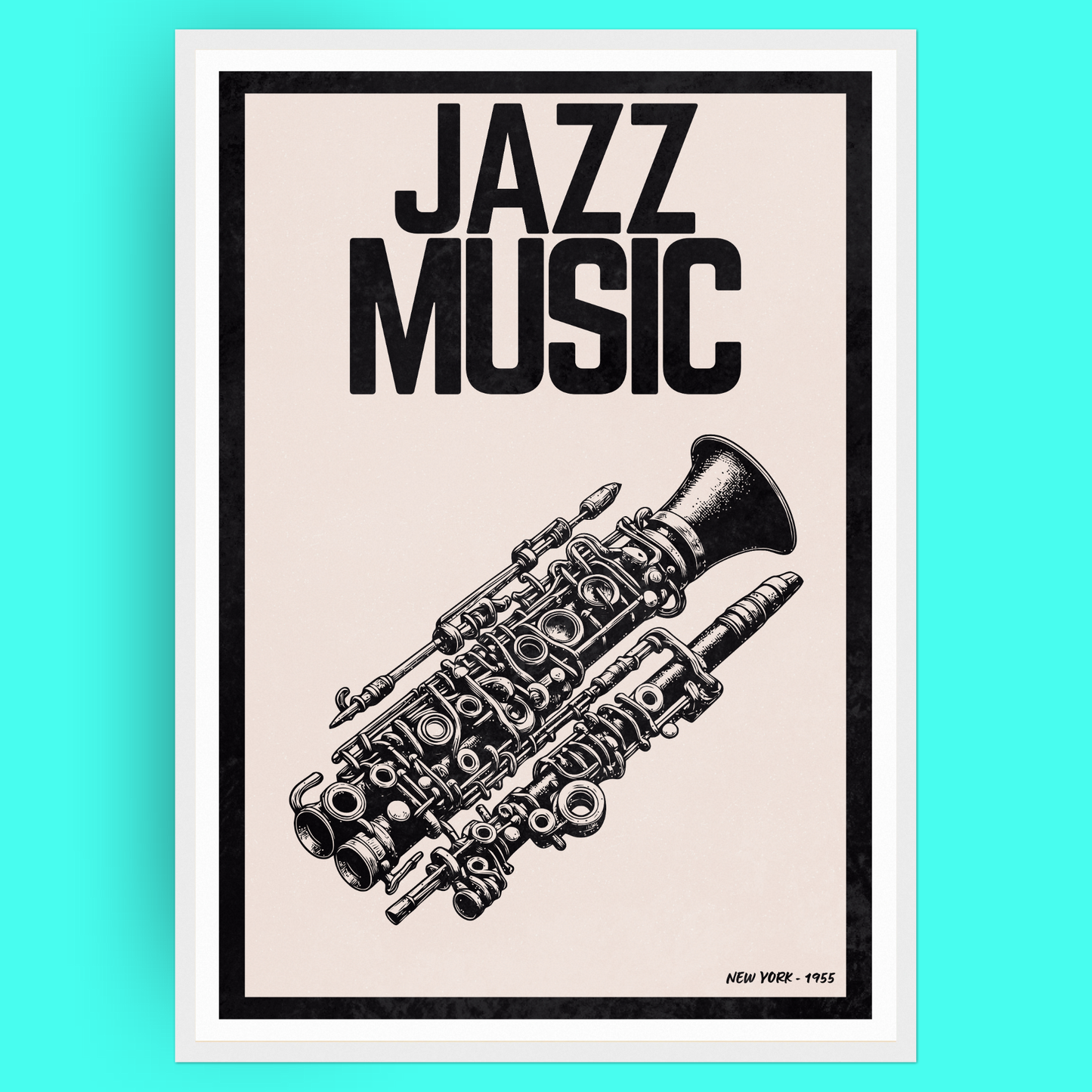 Jazz Music - Clarinet 2 Bleue Vague Flow