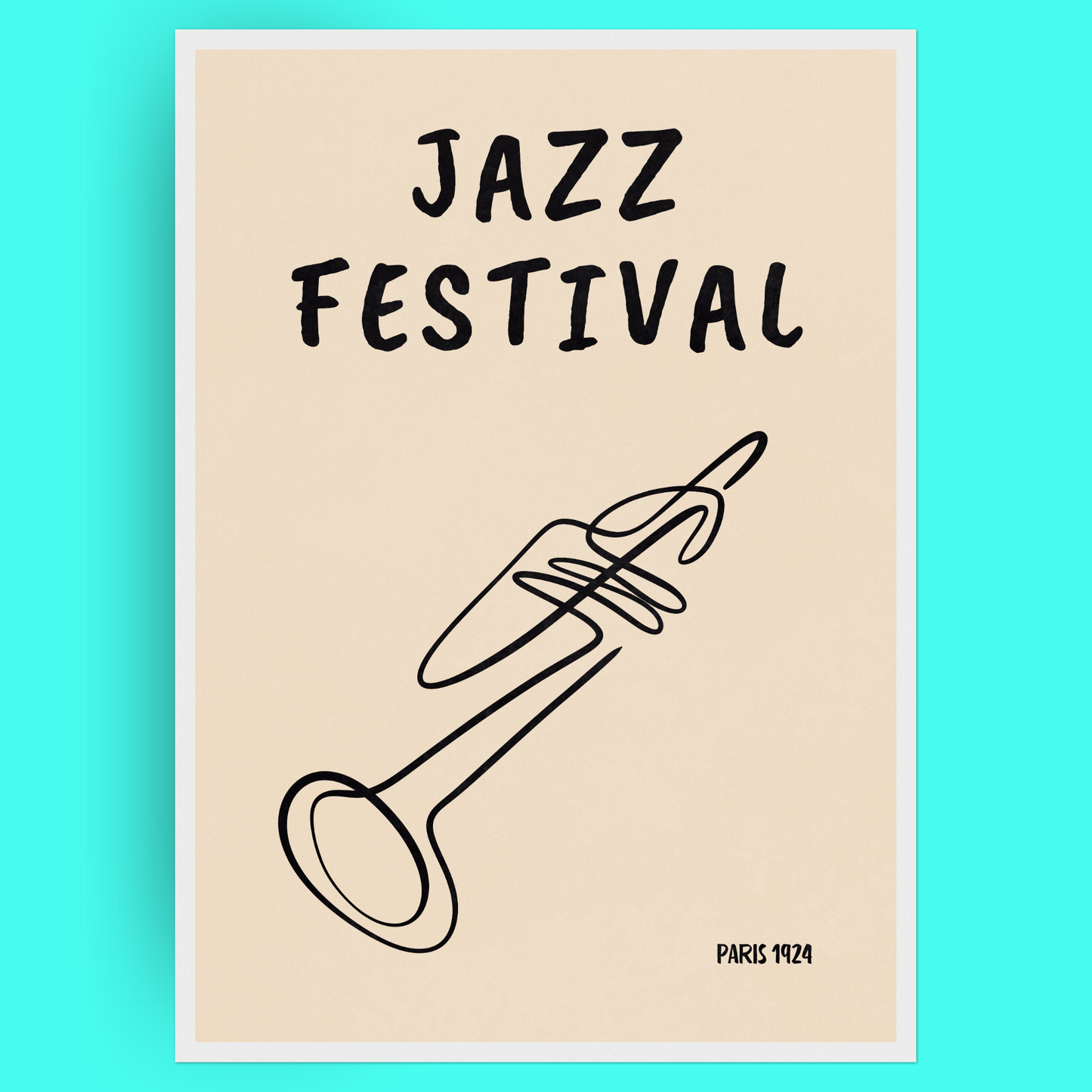 Jazz Festival Paris - Trompette Bleue Vague Flow