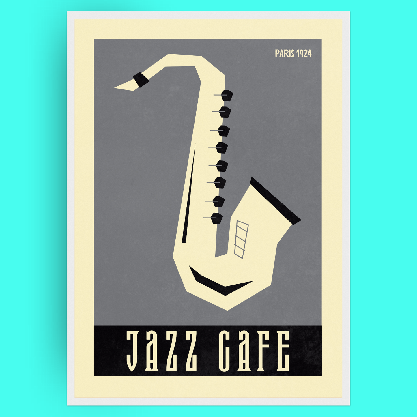 Jazz Cafe - Sax Bleue Vague Flow