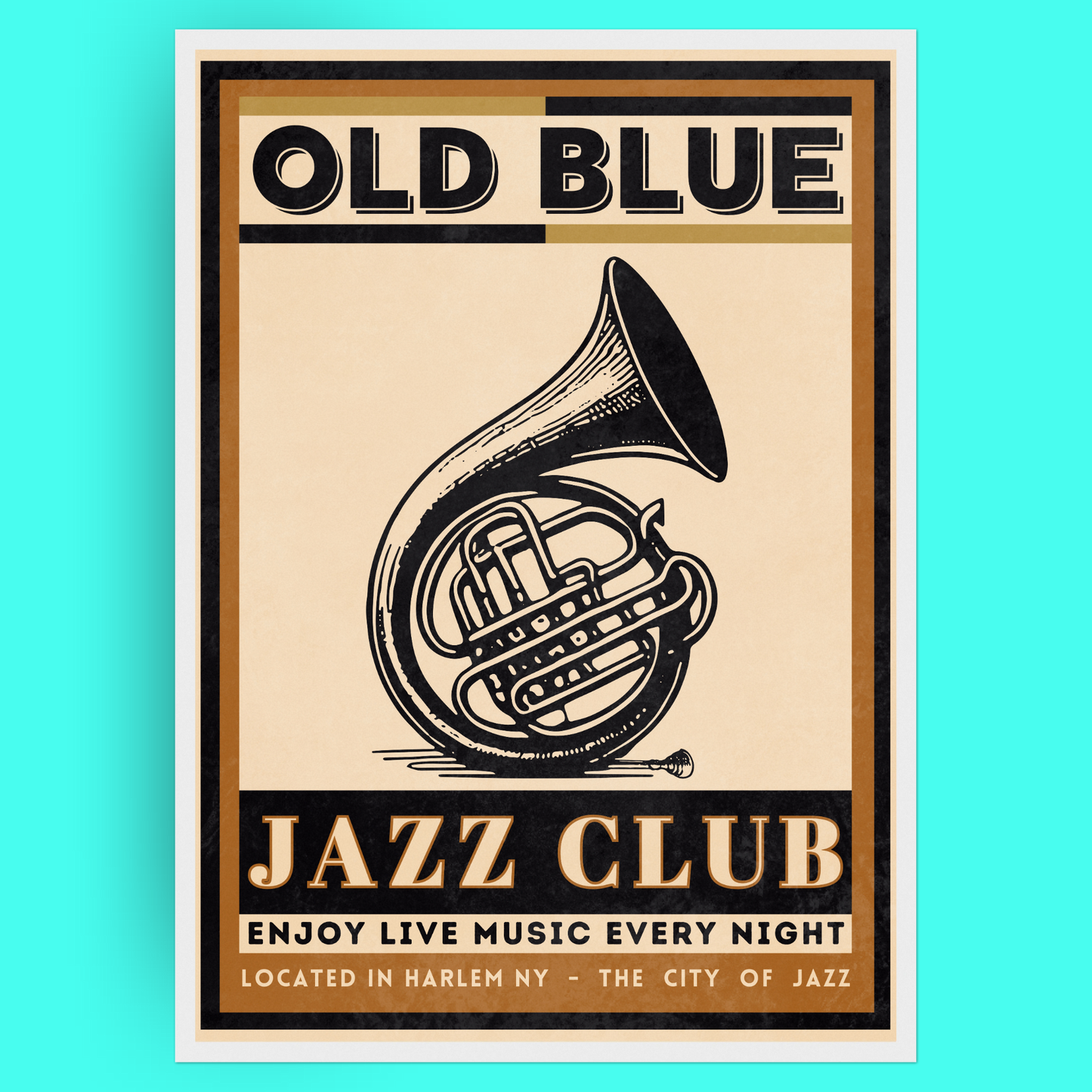 Old Blue Night - Brass Bleue Vague Flow