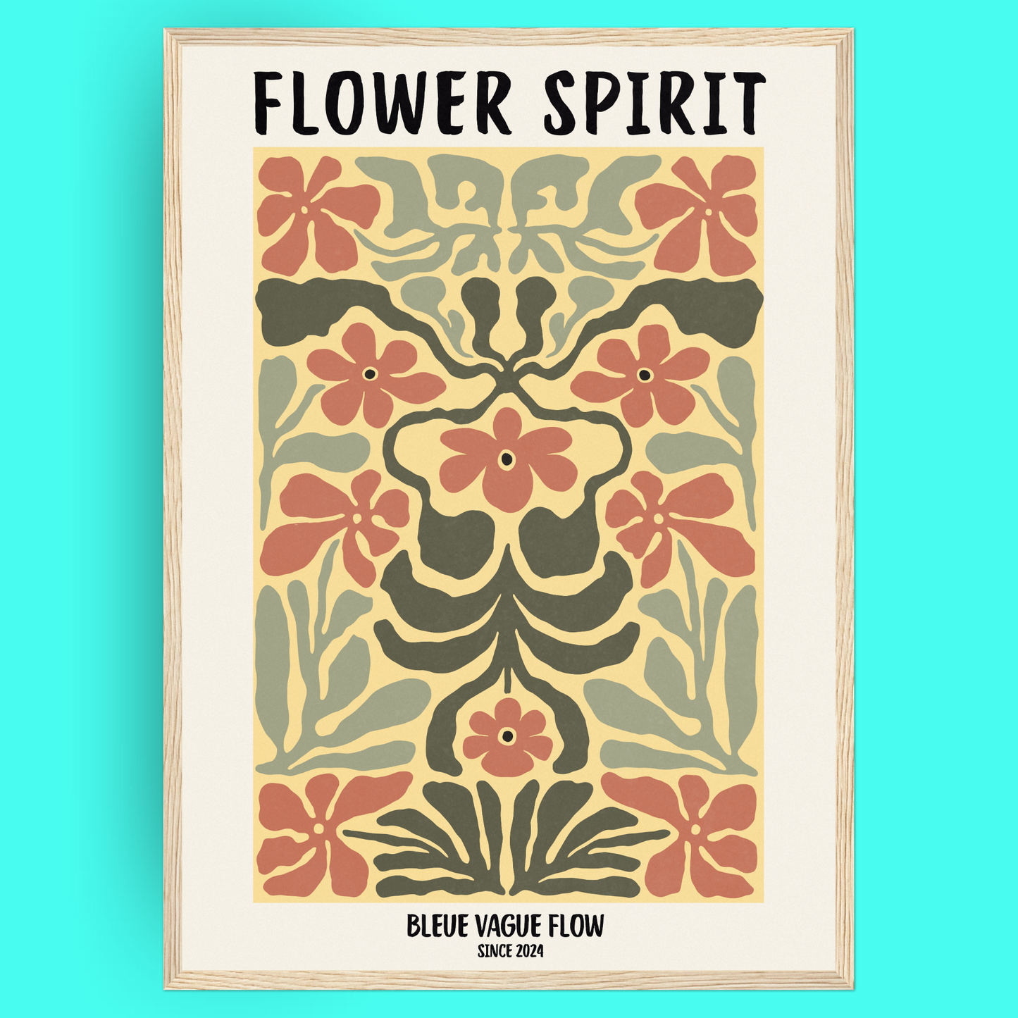 Flower Spirit - Rêve effleuré Bleue Vague Flow