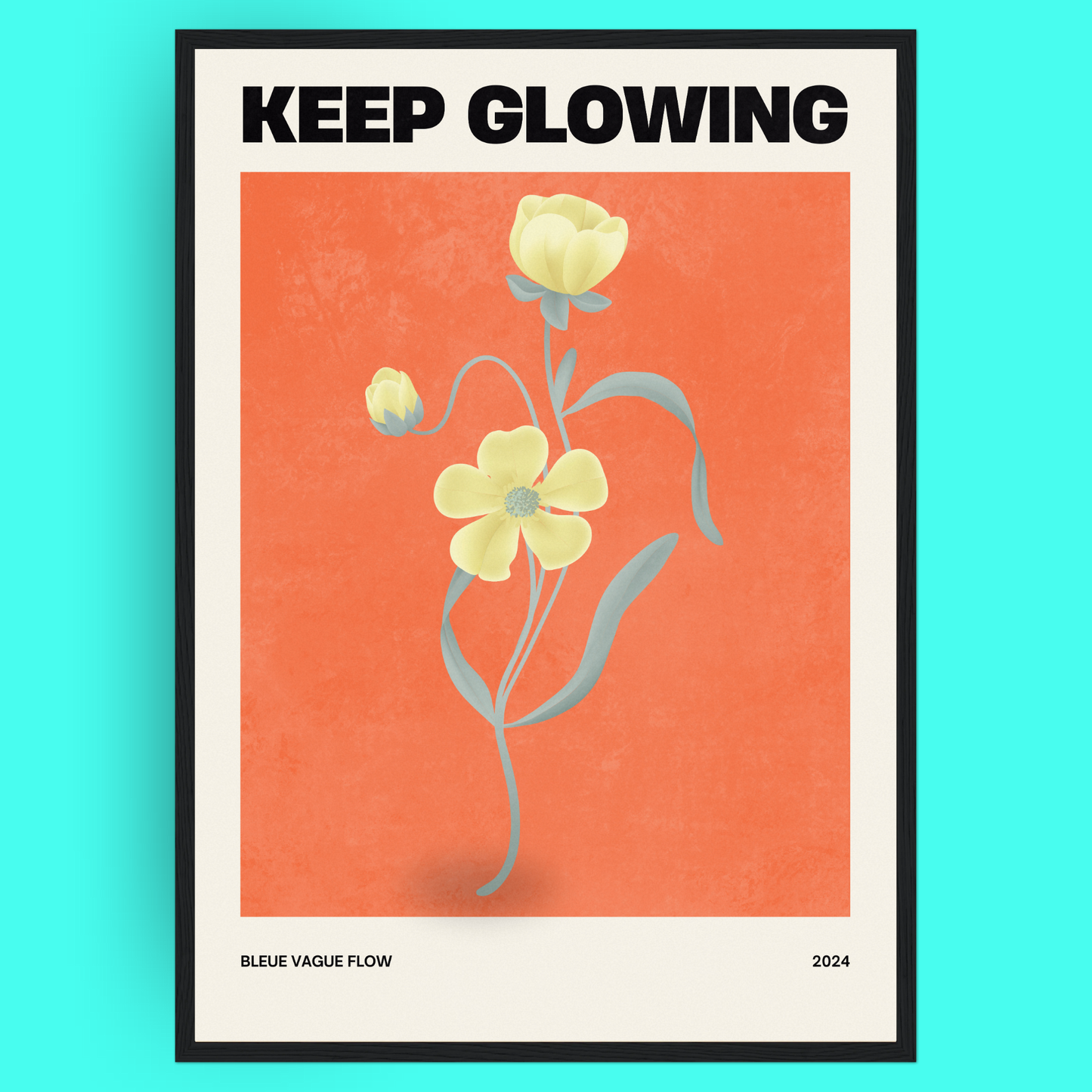 Floral Spirit - Keep Glowing Bleue Vague Flow