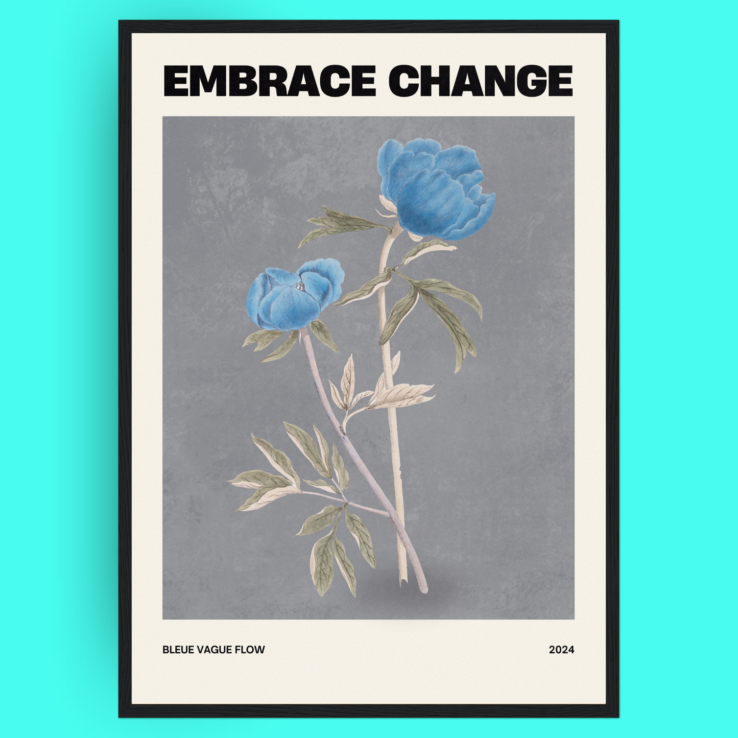 Floral Spirit - Embrace Change Bleue Vague Flow