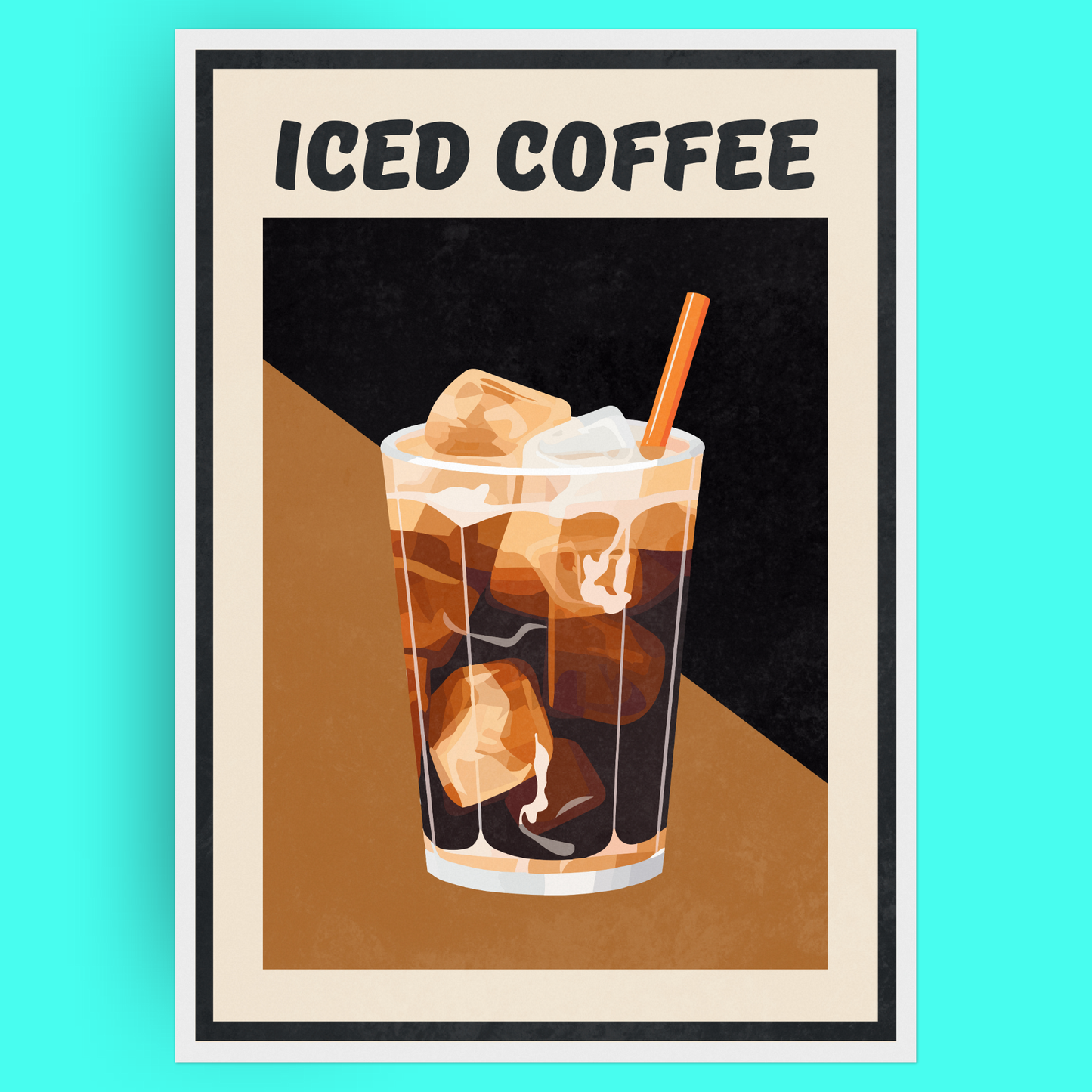 Coffee - Iced Coffee Bleue Vague Flow