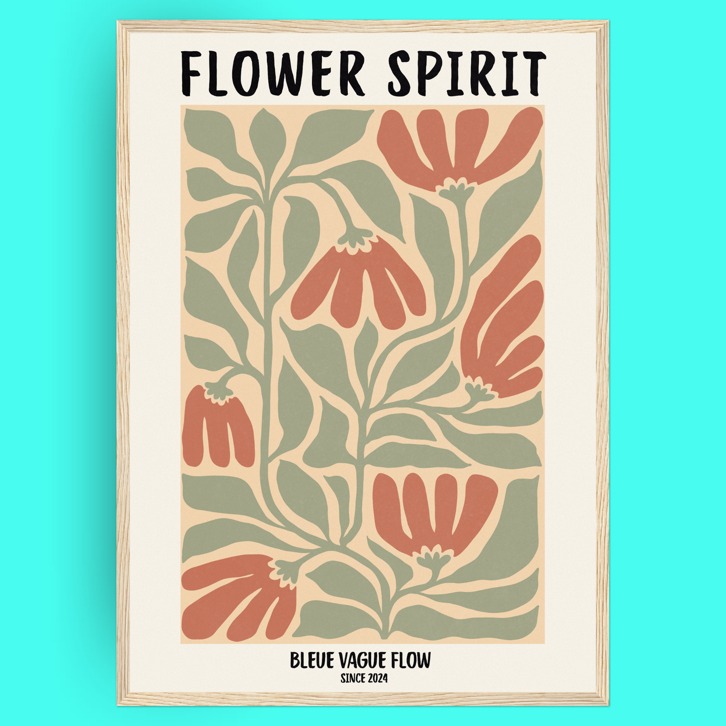 Flower Spirit - Brise d’aube Bleue Vague Flow