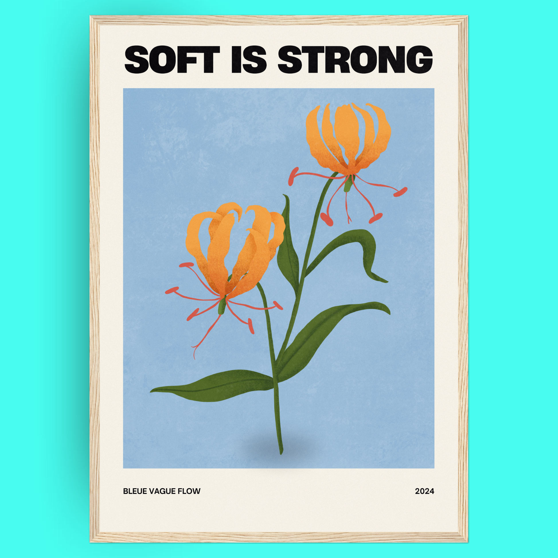 Floral Spirit - Soft Is Strong Bleue Vague Flow