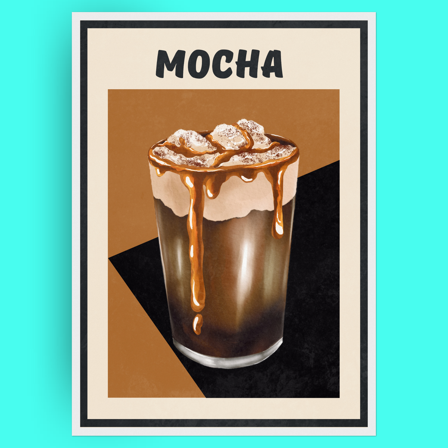 Coffee - Mocha Bleue Vague Flow