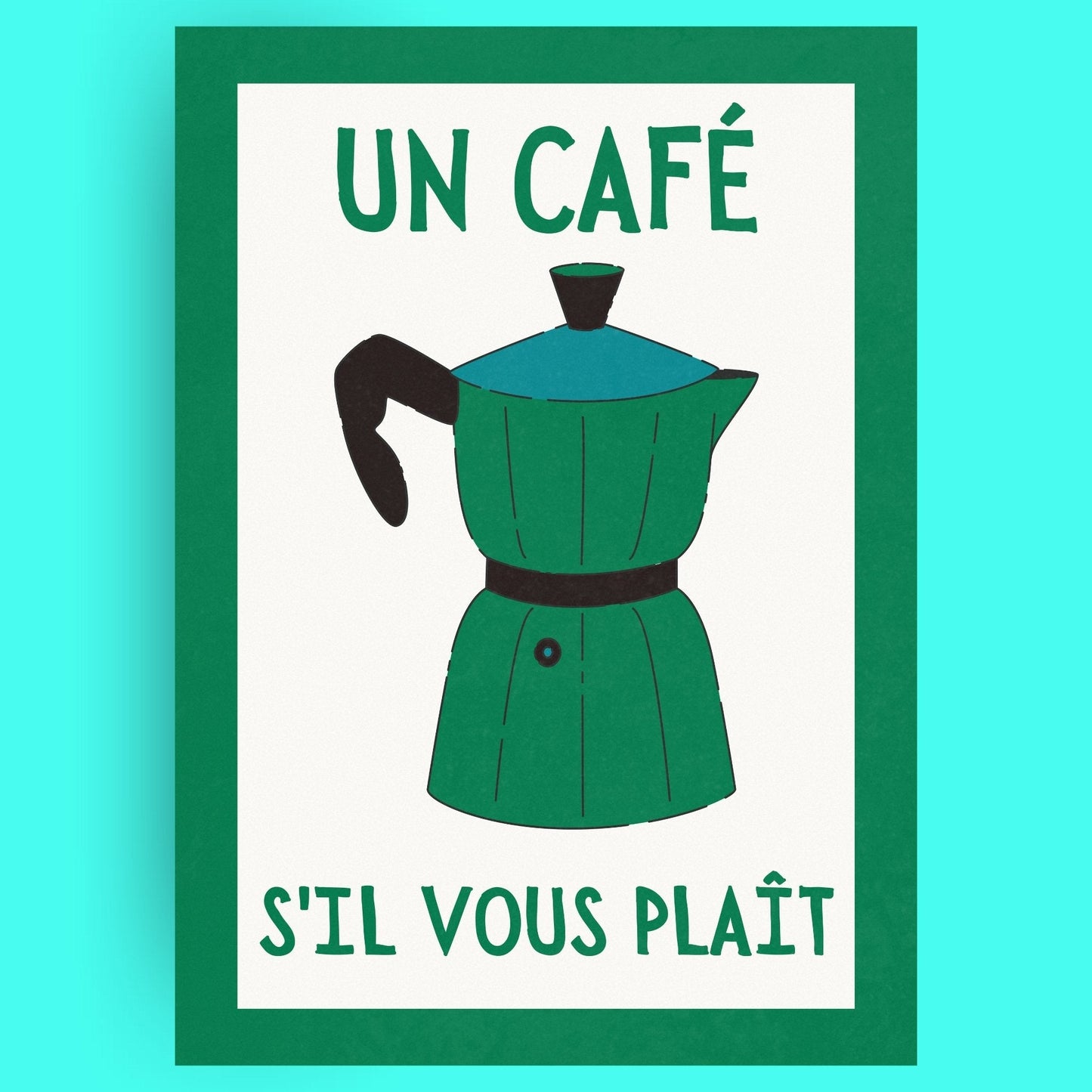 Coffee SVP - Vert Bleue Vague Flow