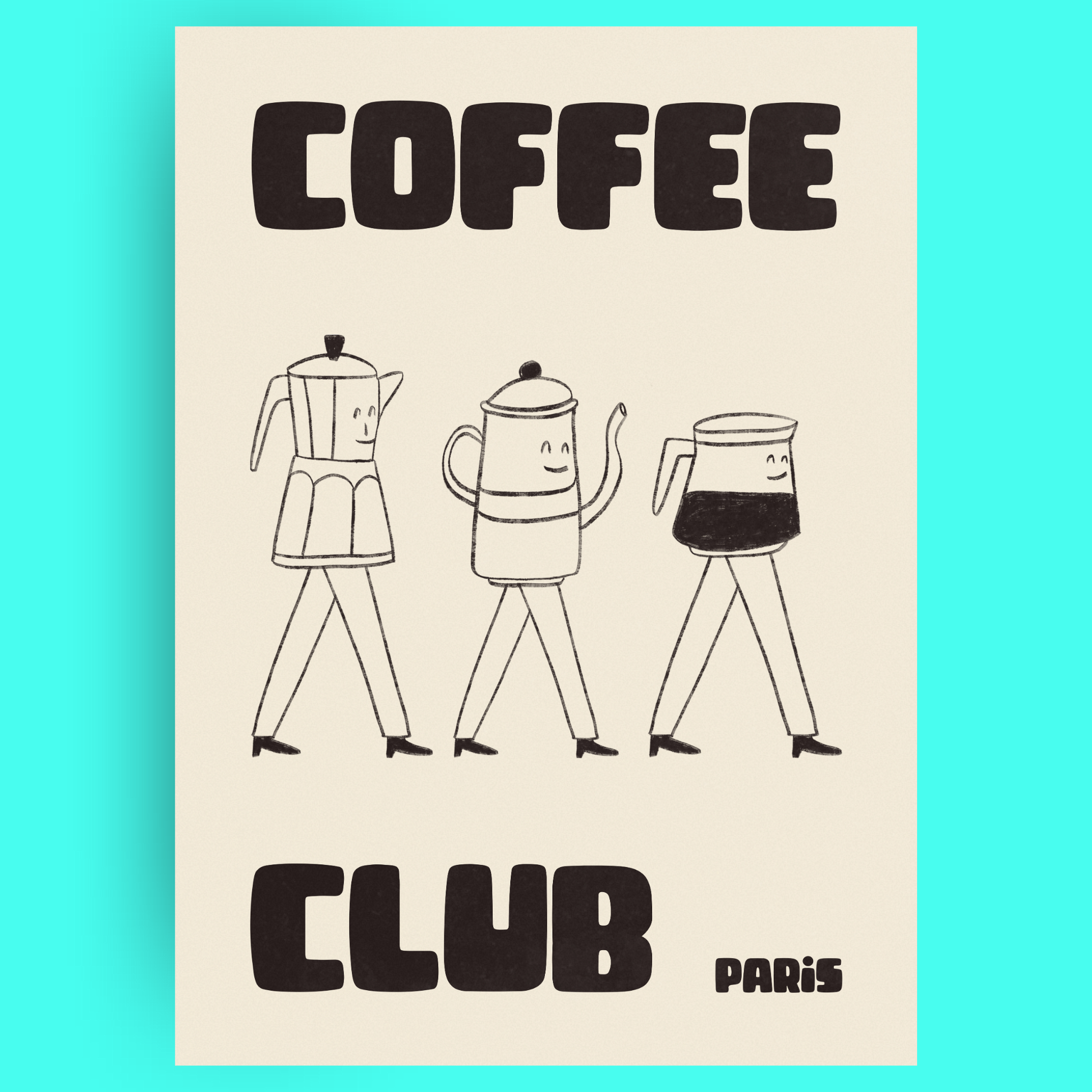 Coffee Club - Parade Bleue Vague Flow