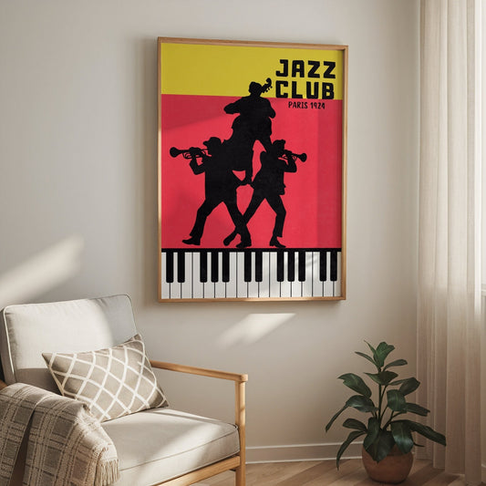 Jazz Club Paris - Nuit Rouge Bleue Vague Flow