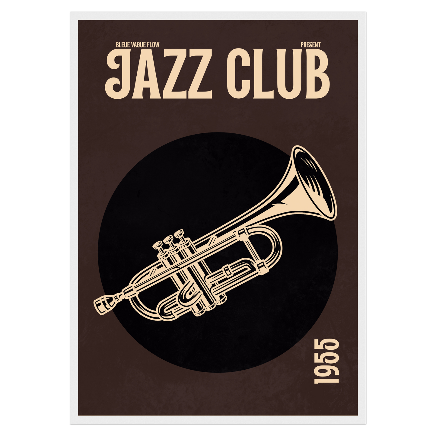 Jazz Club 55 - Trompette Bleue Vague Flow