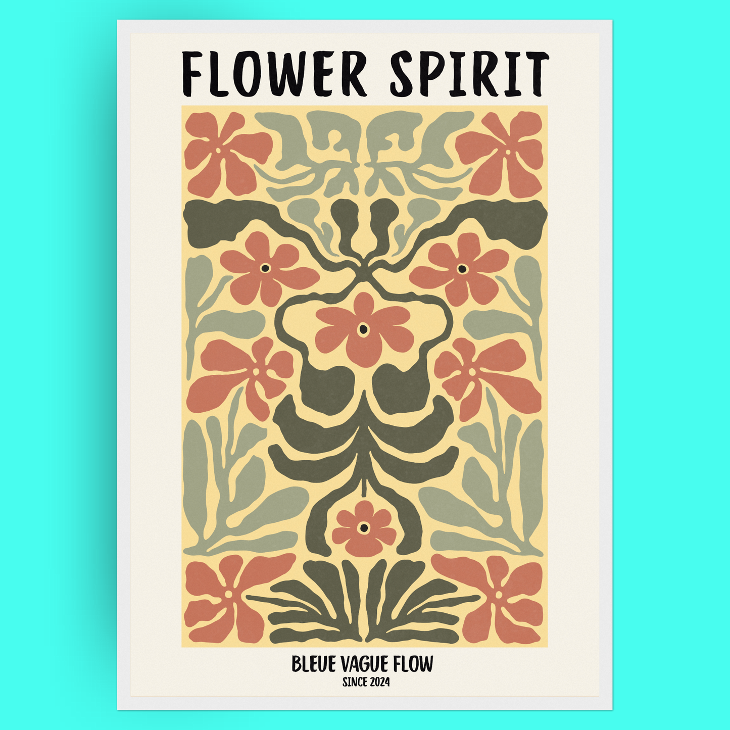 Flower Spirit - Rêve effleuré Bleue Vague Flow