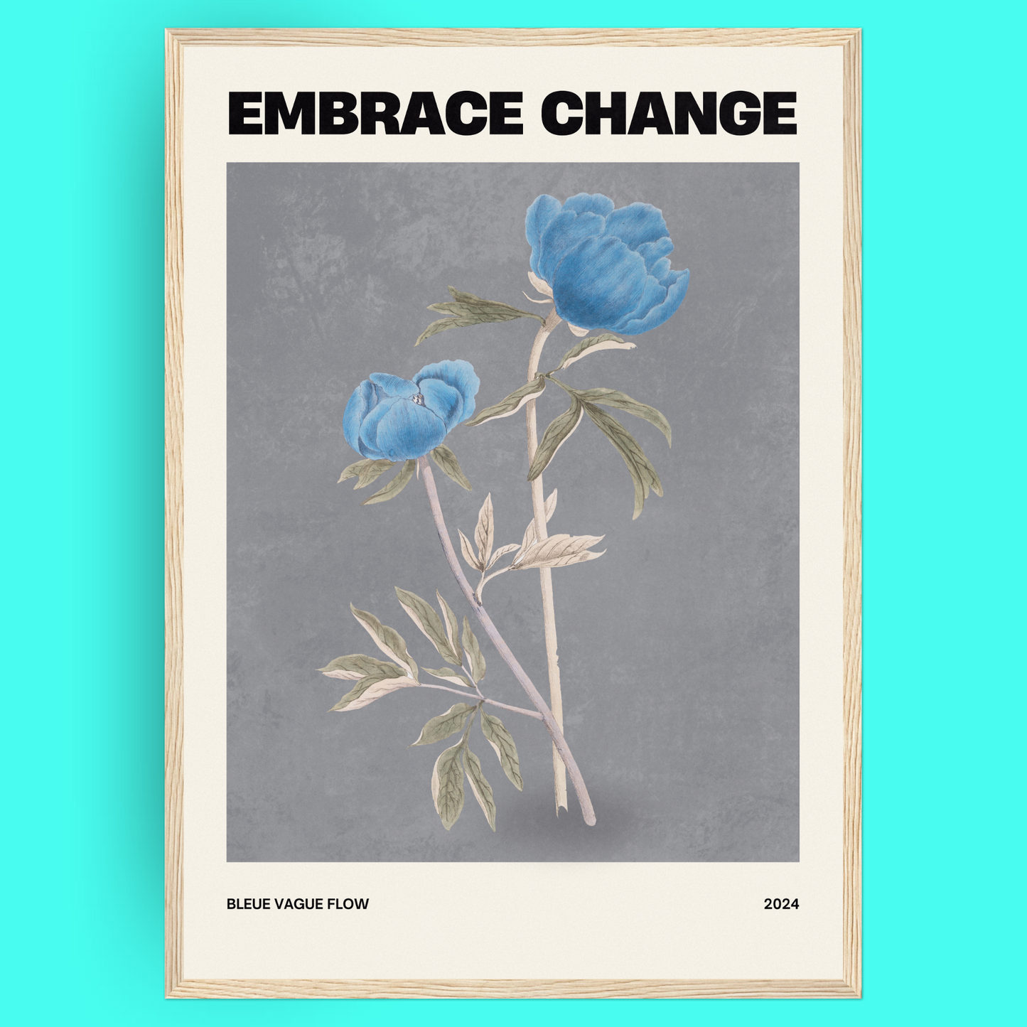 Floral Spirit - Embrace Change Bleue Vague Flow
