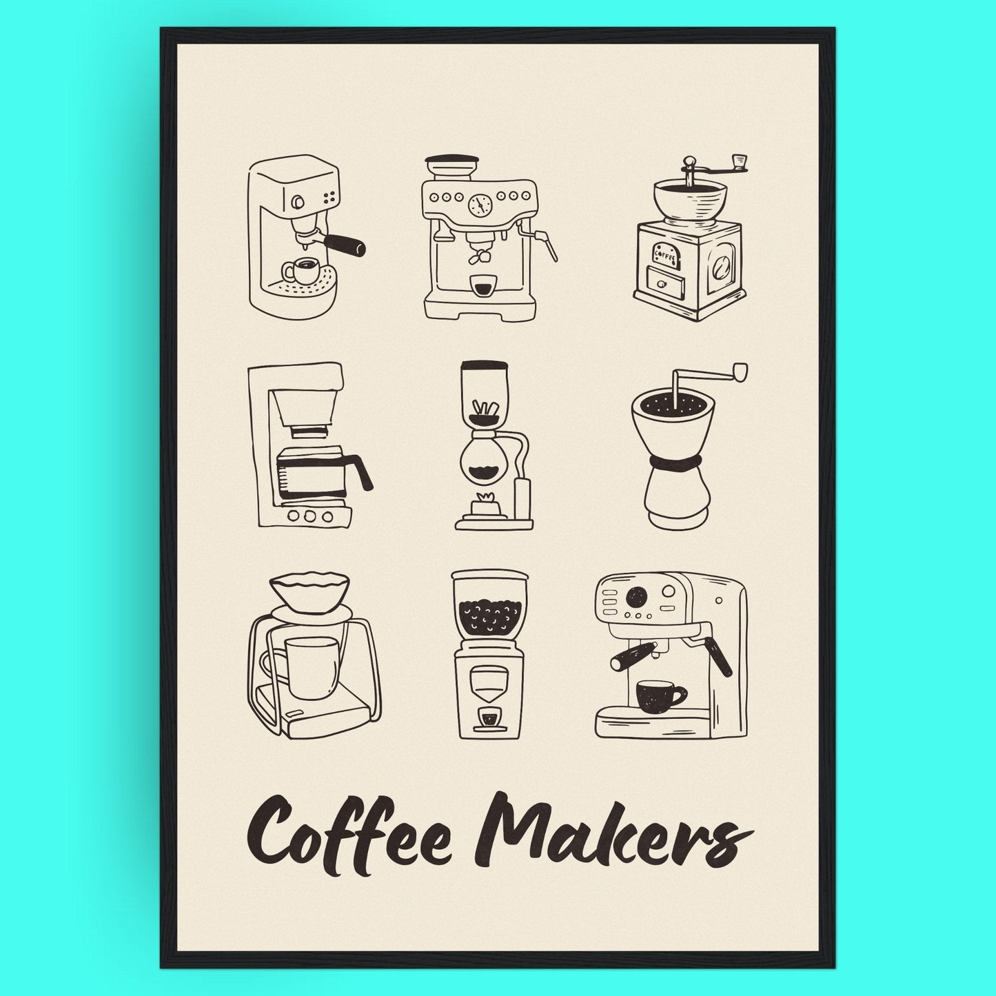 Coffee Makers Bleue Vague Flow