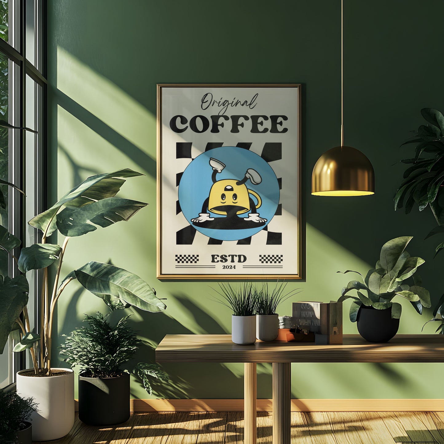 Original Coffee - Reverse Cup Bleue Vague Flow