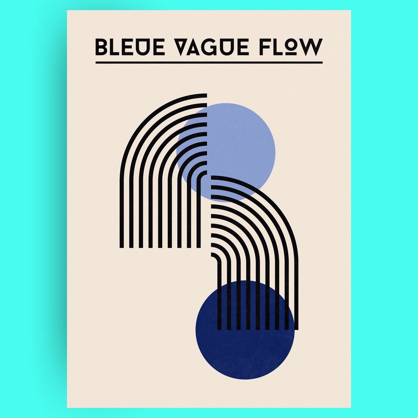 Bauhaus - Élévateur Bleue Vague Flow