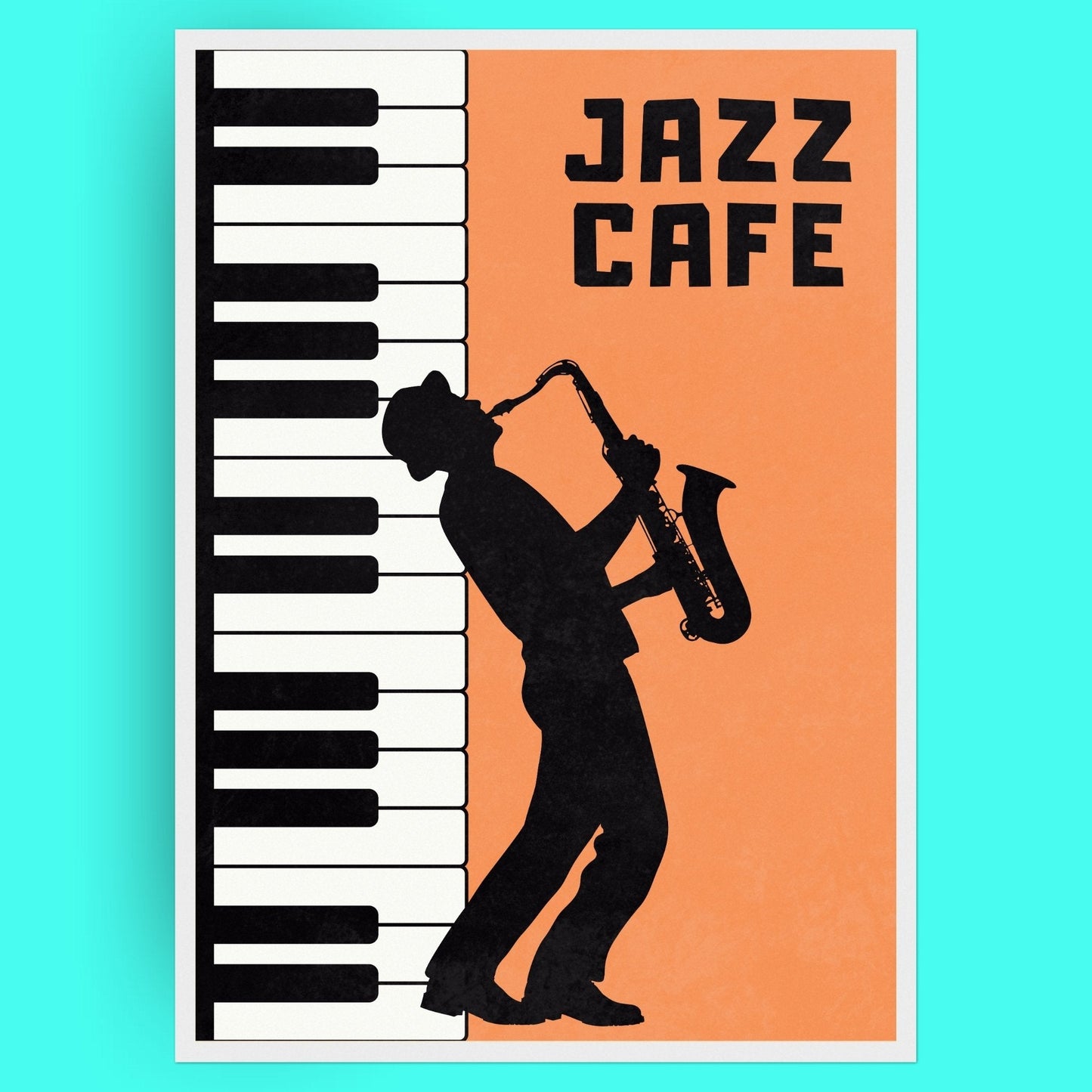 Jazz Cafe Paris - Saxophone Bleue Vague Flow