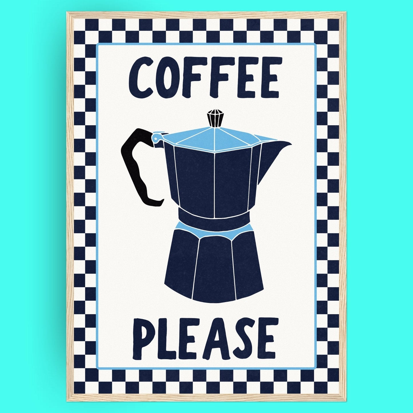 Coffee Please - Blue Bleue Vague Flow