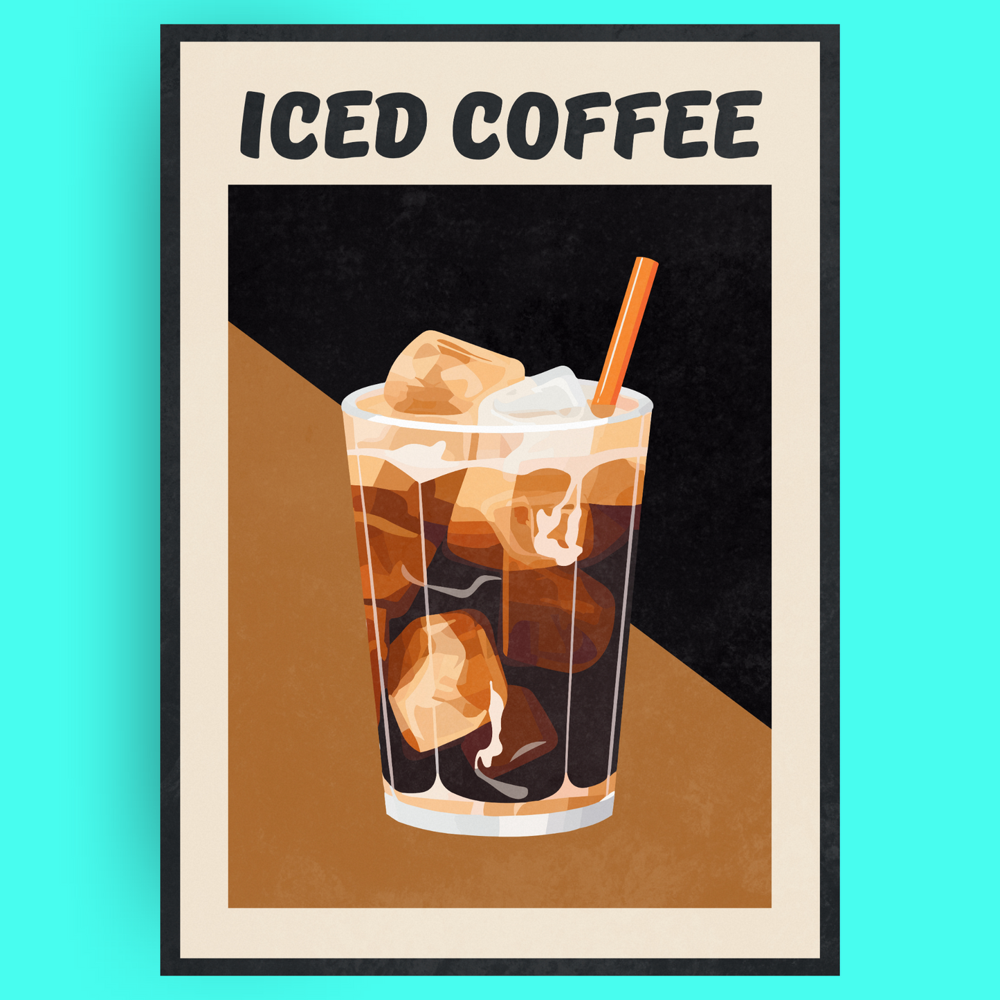 Coffee - Iced Coffee Bleue Vague Flow