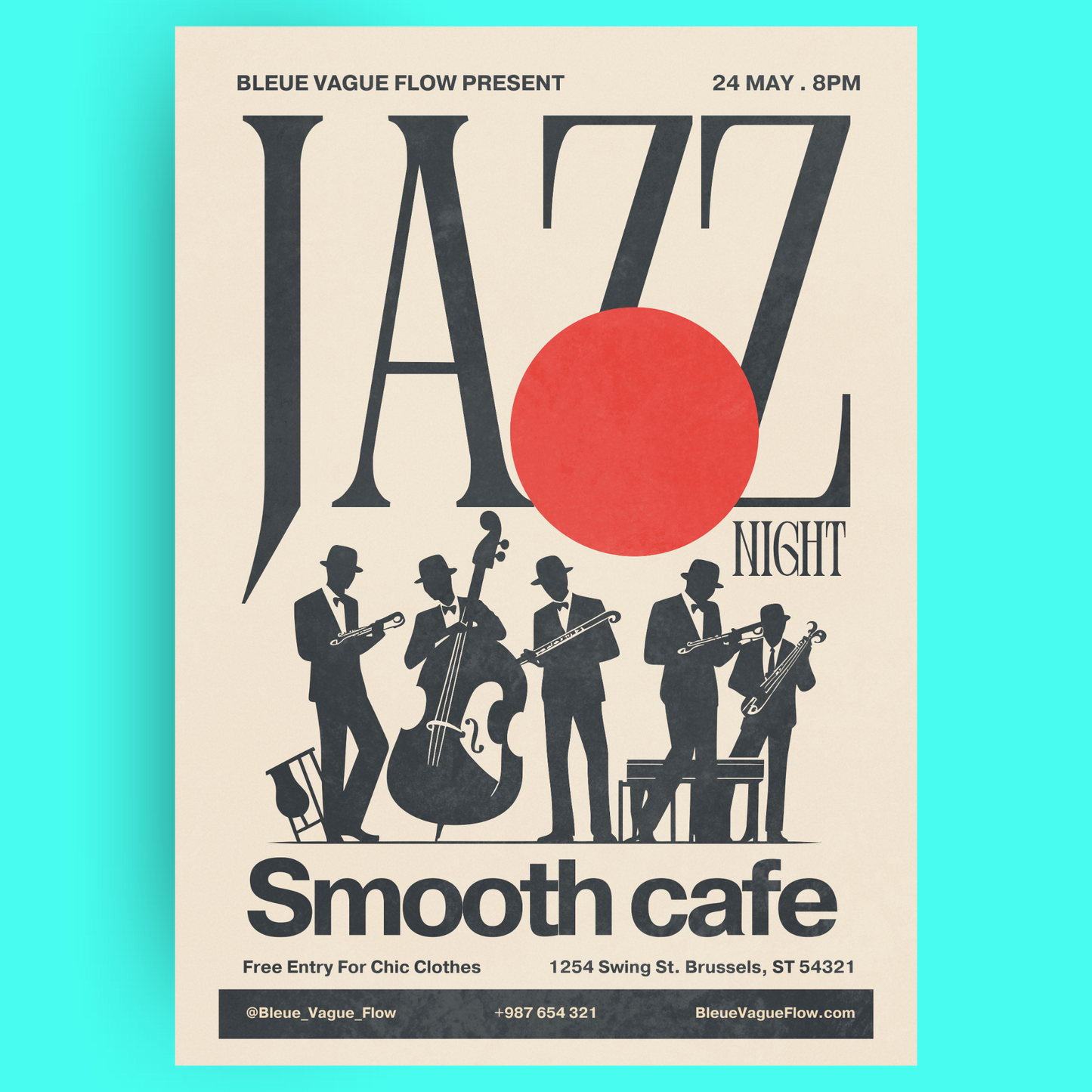 Jazz Night - Band Bleue Vague Flow