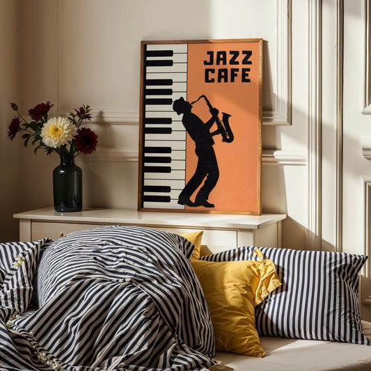 Jazz Cafe Paris - Saxophone Bleue Vague Flow