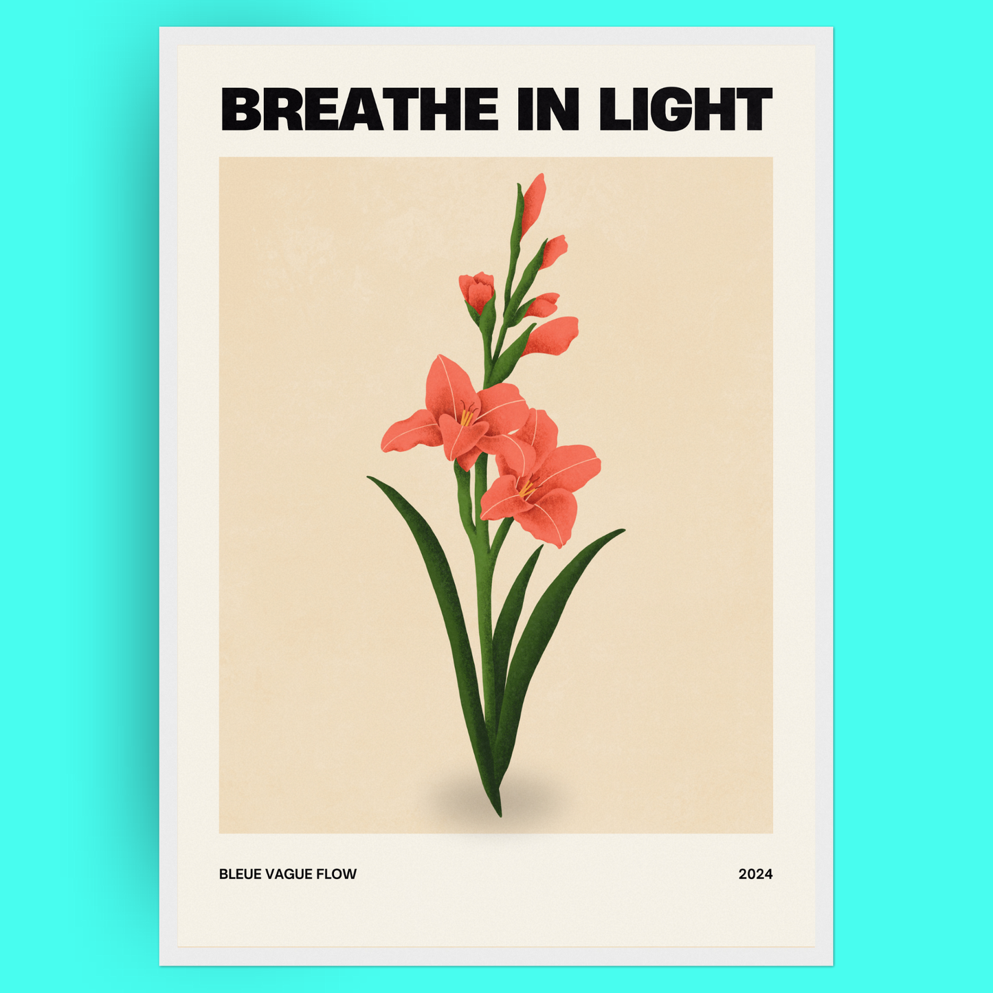 Floral Spirit - Breathe In Light Bleue Vague Flow