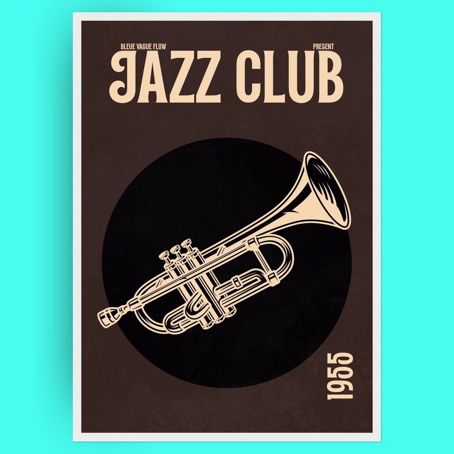 Jazz Club 55 - Trompette Bleue Vague Flow