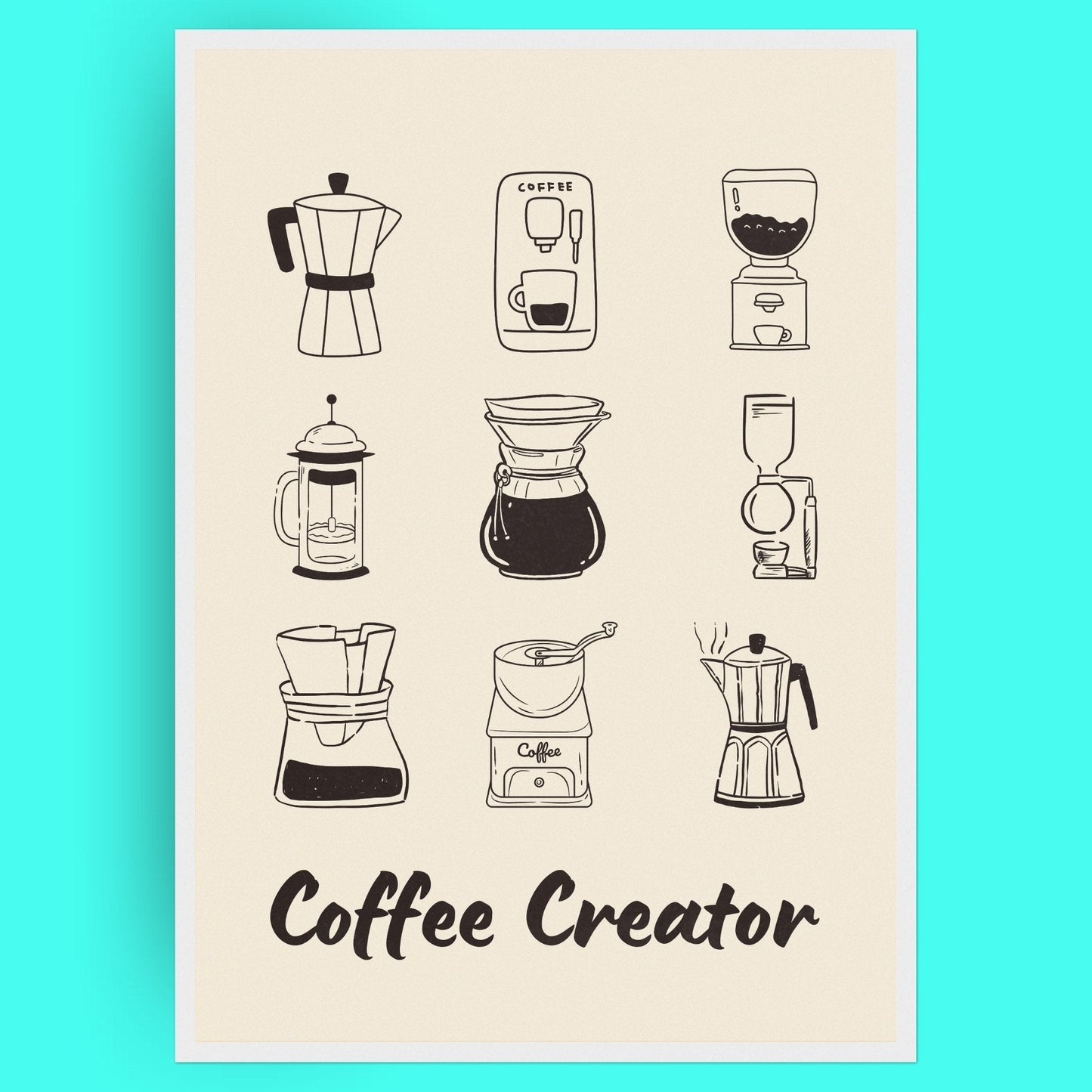 Coffee Creator Bleue Vague Flow