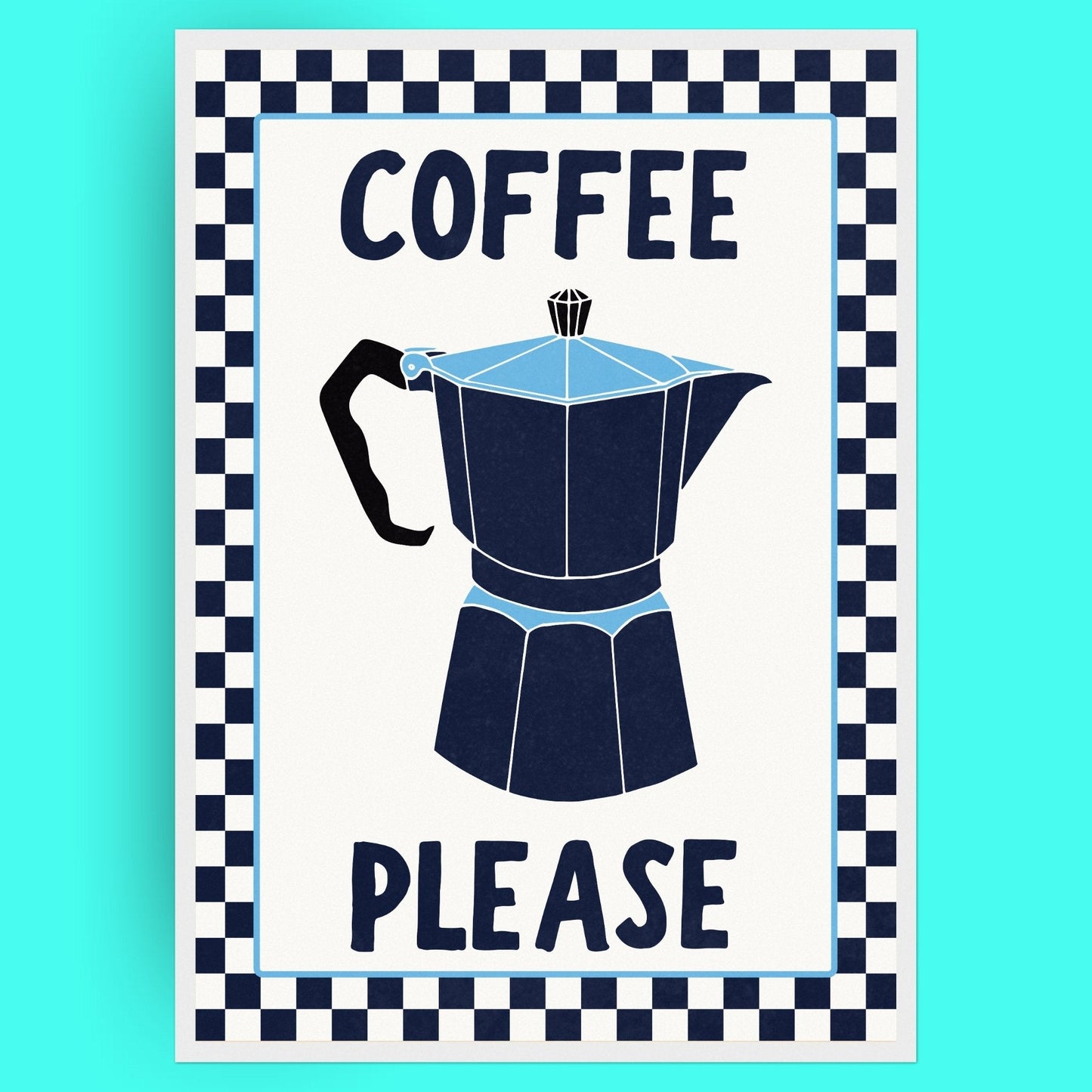 Coffee Please - Blue Bleue Vague Flow