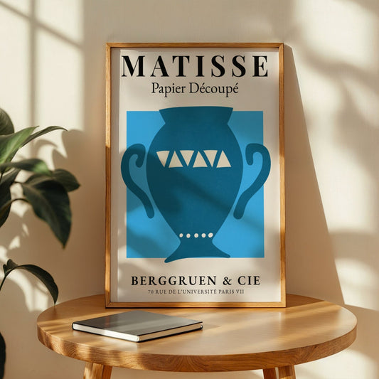 Matisse Papier Découpé - No6 - Bleue Vague Flow