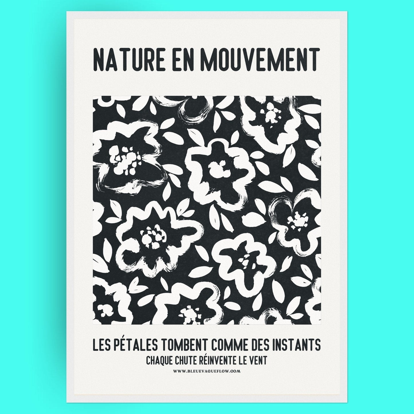 Nature En Mouvement - Flux Bleue Vague Flow