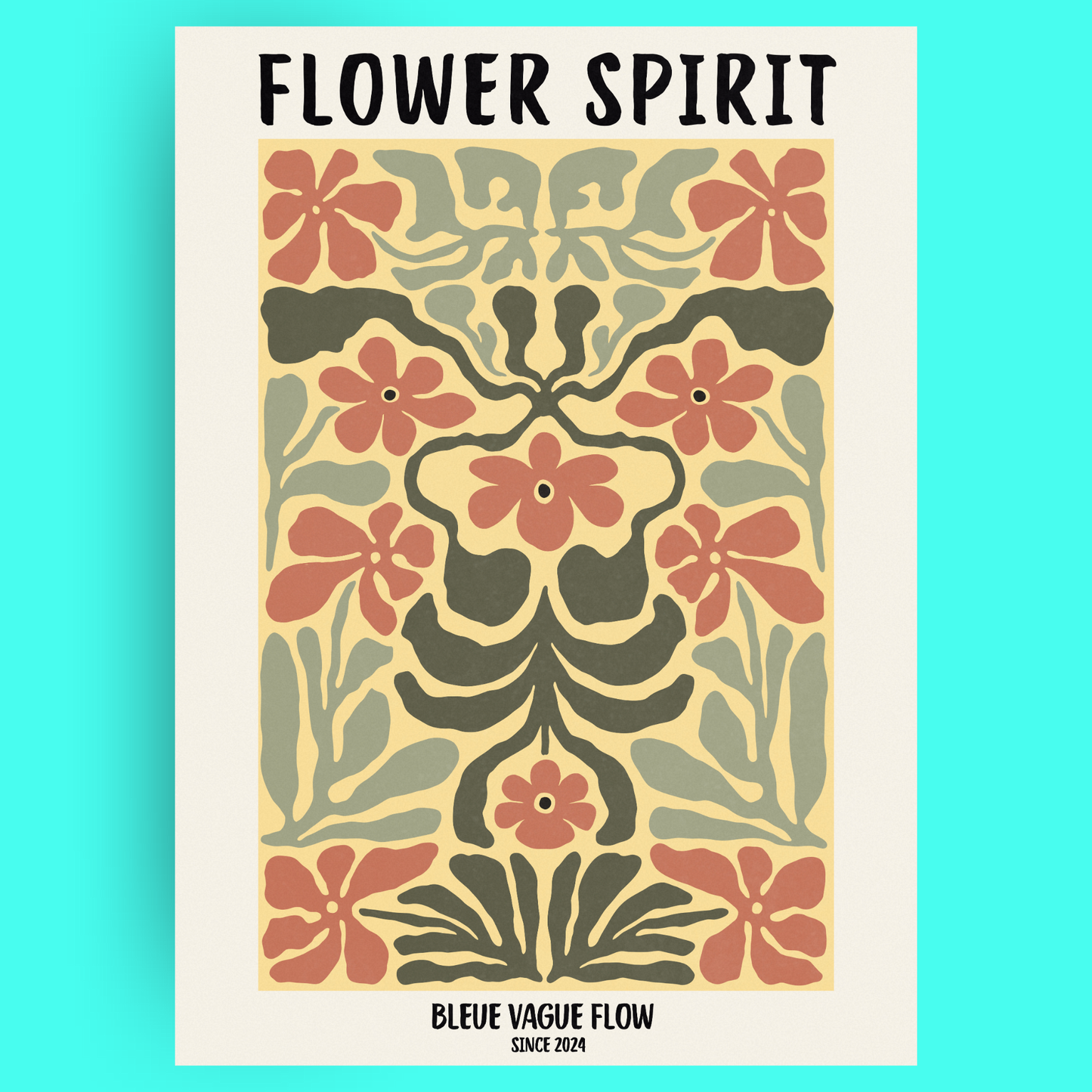 Flower Spirit - Rêve effleuré Bleue Vague Flow