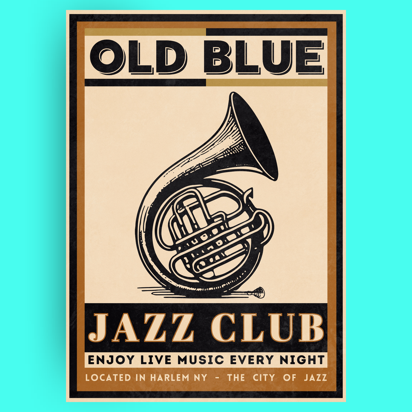 Old Blue Night - Brass Bleue Vague Flow