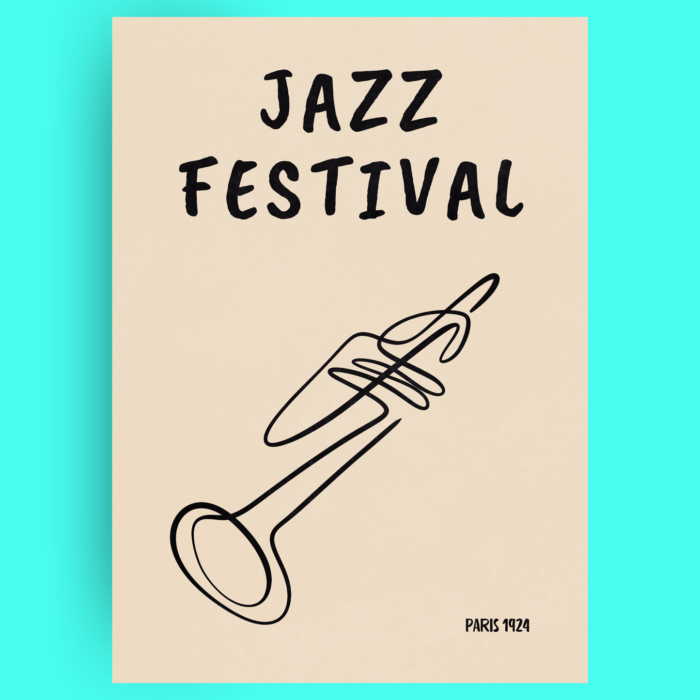 Jazz Festival Paris - Trompette Bleue Vague Flow