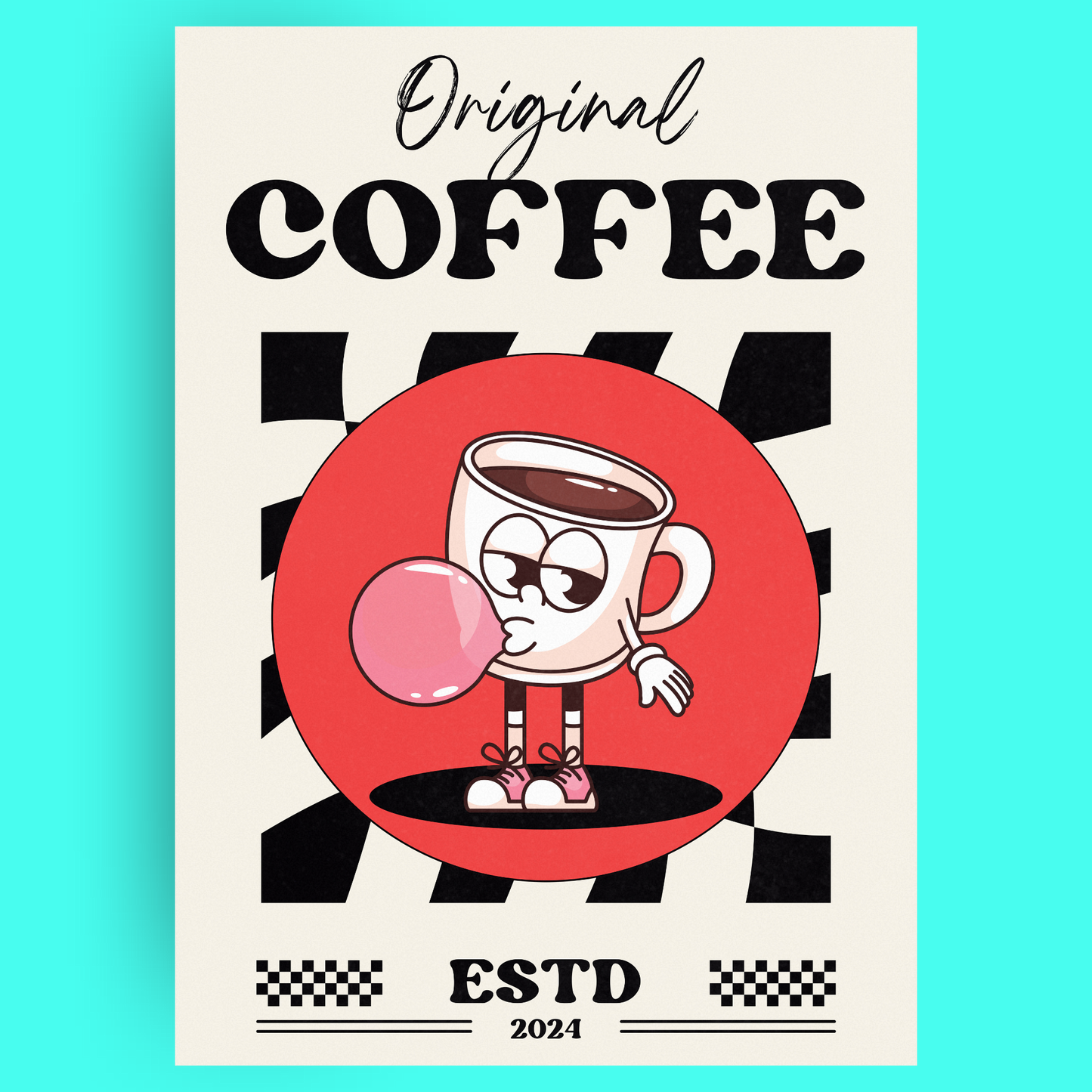 Original Coffee - Gum Gum Bleue Vague Flow