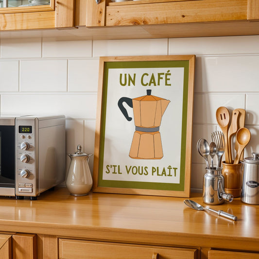 Coffee SVP - Orange Bleue Vague Flow