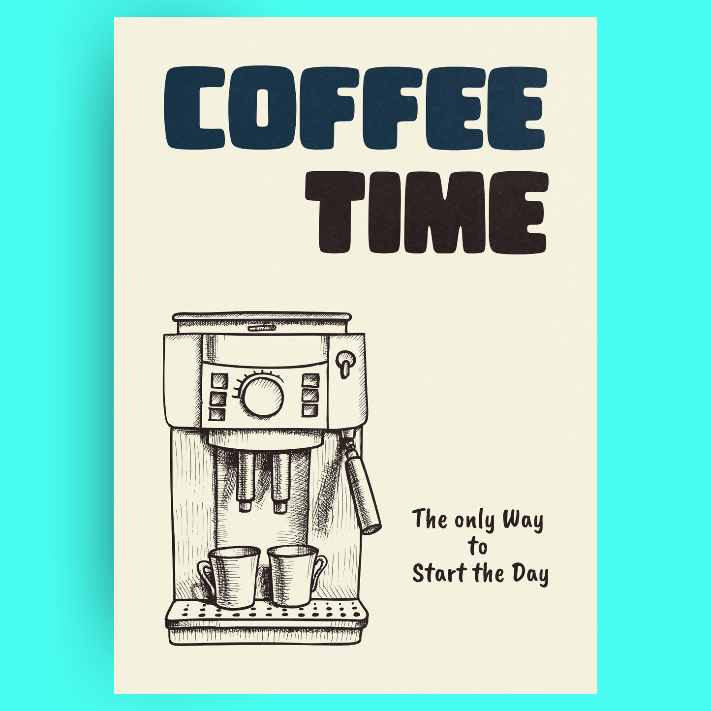 Coffe Time - Double Expresso Bleue Vague Flow