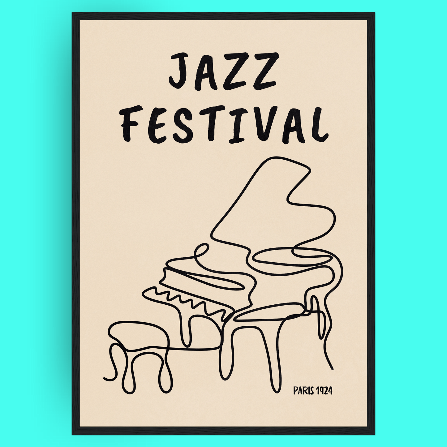 Jazz Festival Paris - Piano Bleue Vague Flow