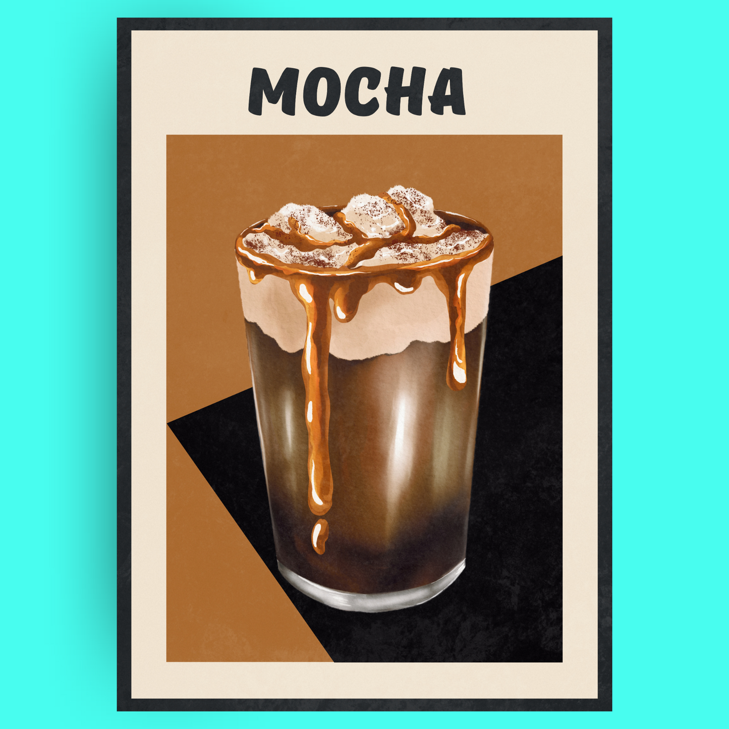 Coffee - Mocha Bleue Vague Flow