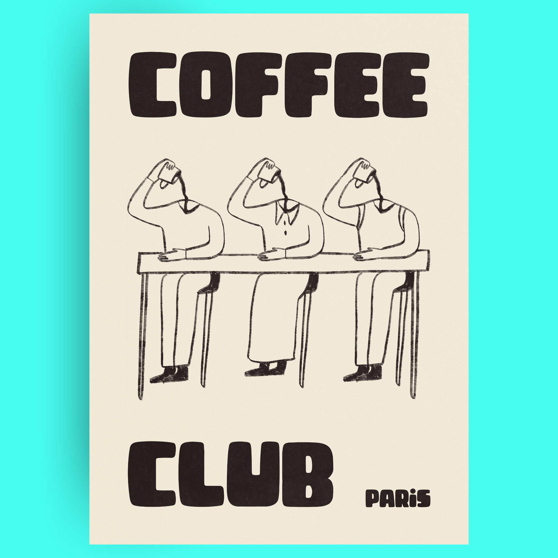 Coffee Club - Petite Soif Bleue Vague Flow