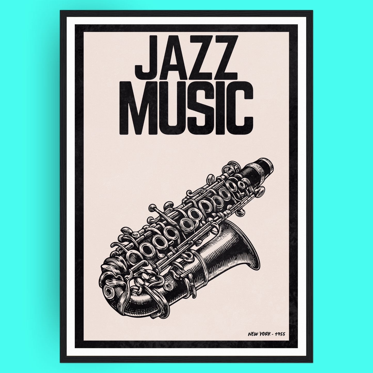 Jazz Music - Sax Bleue Vague Flow